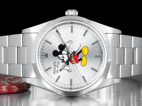 rolex air king mickey mouse|rolex mickey mouse watch.